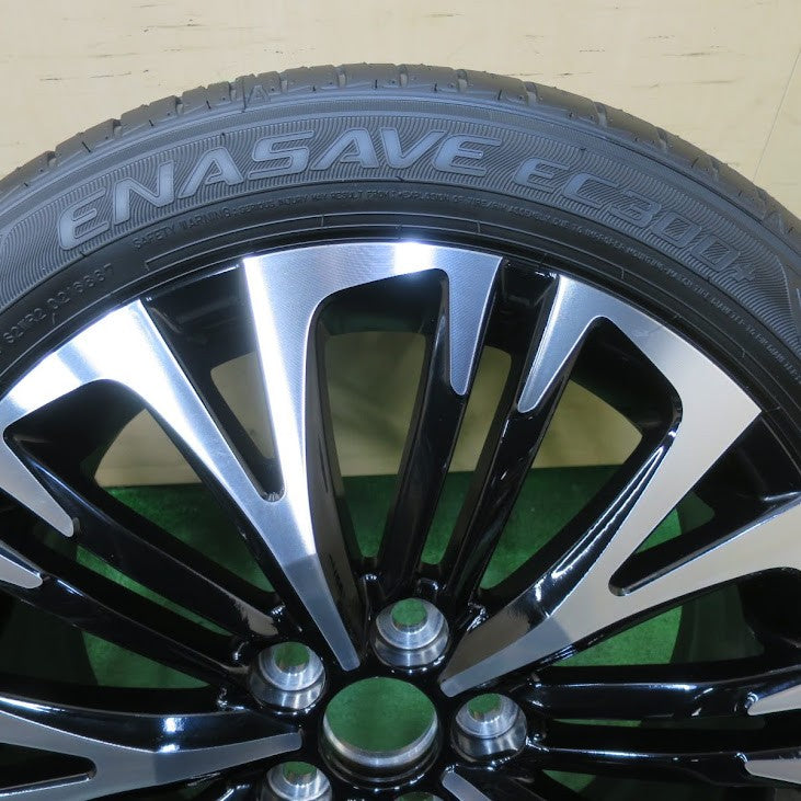 [送料無料] 新車外し！24年！1本★トヨタ ヤリス クロス ハイブリッド Z 純正 215/50R18 ダンロップ エナセーブ EC300+ PCD114.3/5H★5032002イノ(4)