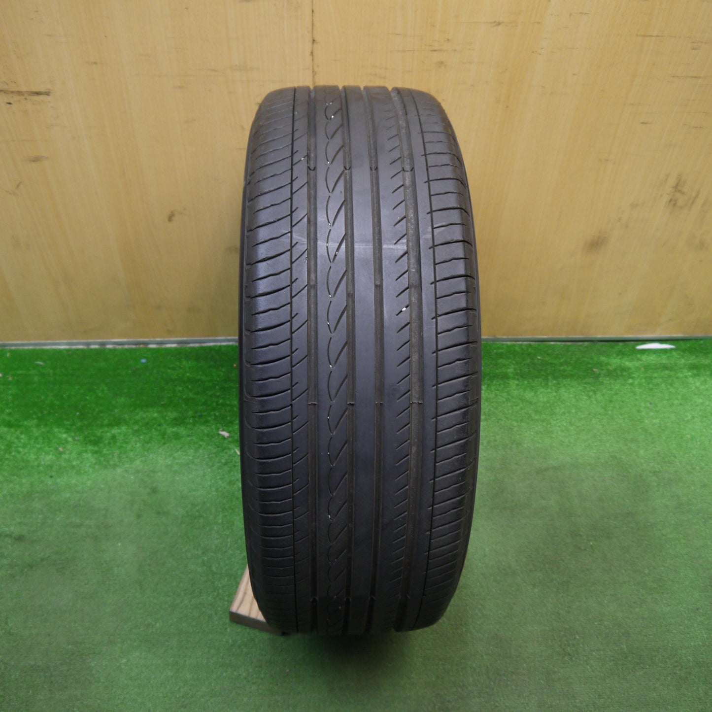 [送料無料] バリ溝！21年！8.5分！1本★ホンダ RC系 オデッセイ アブソルート 純正 225/50R18 ヨコハマ アドバン dB デシベル 18インチ PCD114.3/5H★5040710Hノ