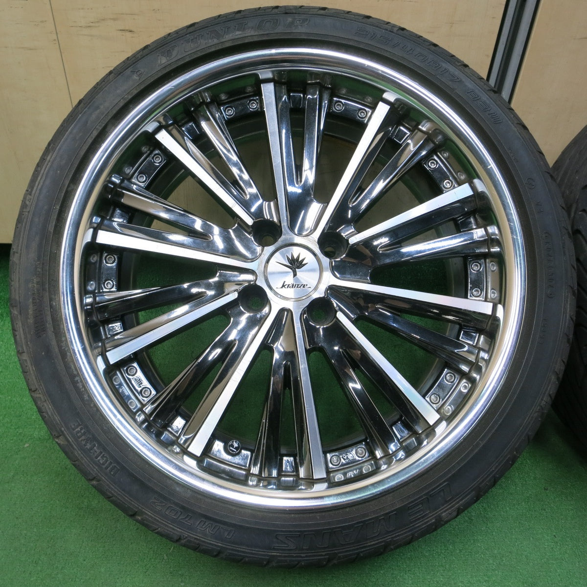 *送料無料* 4本価格★kranze magiss 215/40R17 ダンロップ LE MANS LM702 ヨコハマ DNA エコス ES300 クレンツェ マジス PCD100/4H★4042311イノ