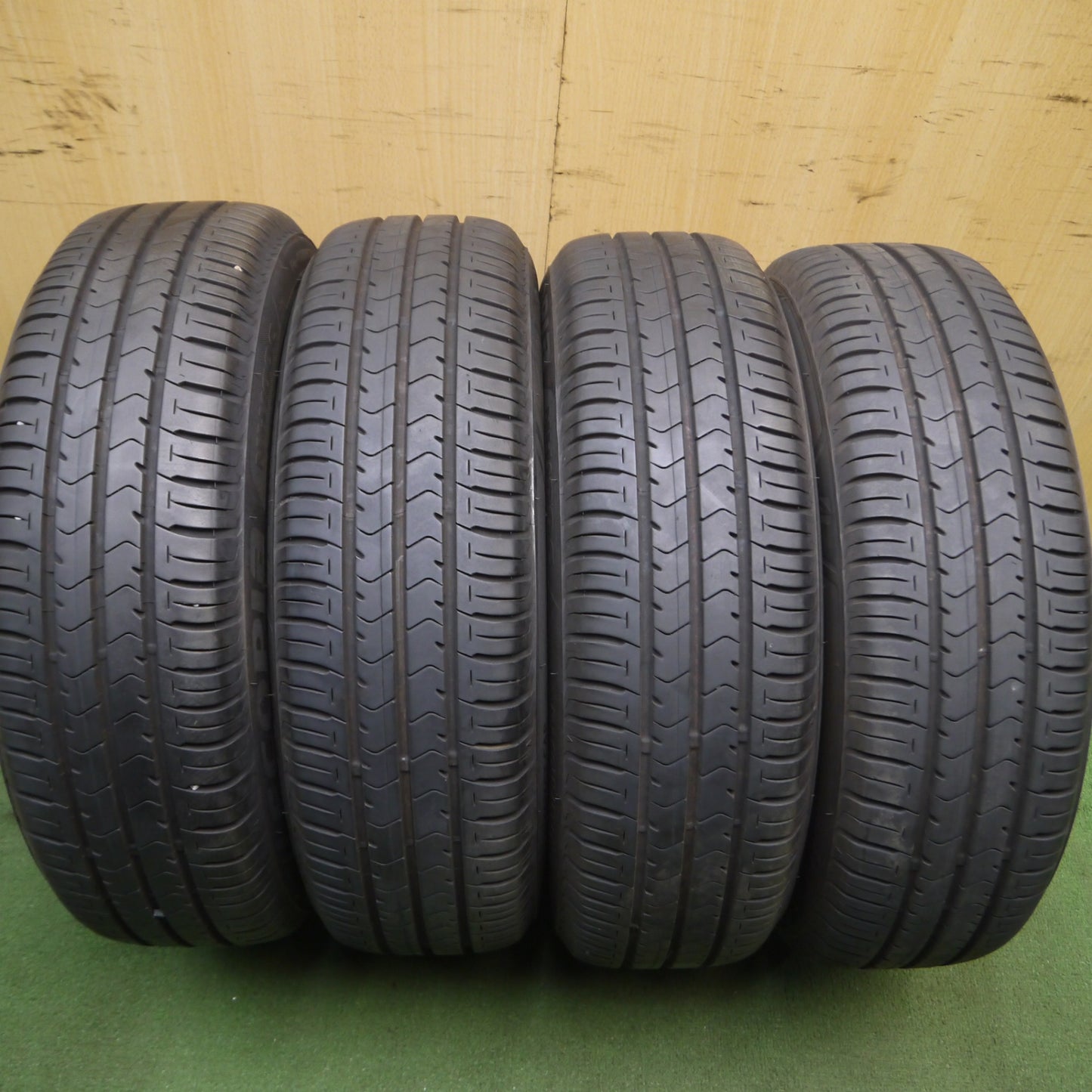 *送料無料* バリ溝！キレイ！9分★175/65R15 ブリヂストン エコピア NH100C MANARAY マナレイ 15インチ PCD100/4H★4040803Hノ