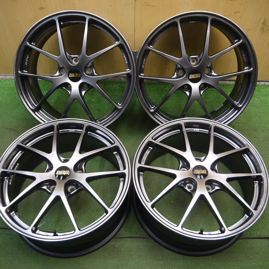 *送料無料*キレイ★BBS RI-A019 ホイール 18インチ 18×7.5J PCD114.3/5H★4012608Hホ