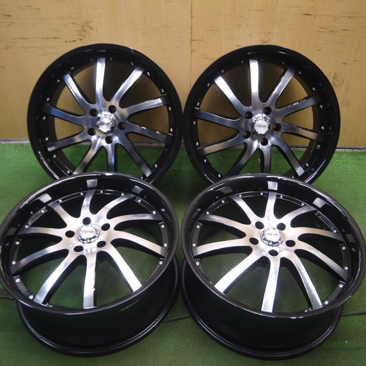 *送料無料* キレイ！付属品付★Frendic Racing ホイール 20インチ 20×8.5J PCD114.3/5H★4051011Hホ