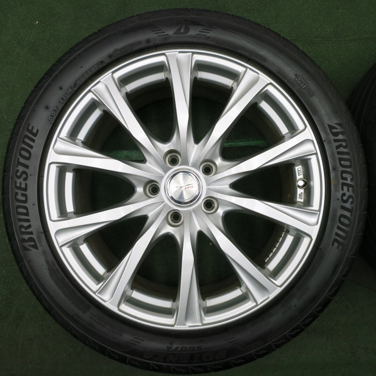 *送料無料* キレイ★225/50R18 245/45R18 ブリヂストン ポテンザ S007A JOKER ジョーカー 18インチ PCD114.3/5H★4052402NJノ