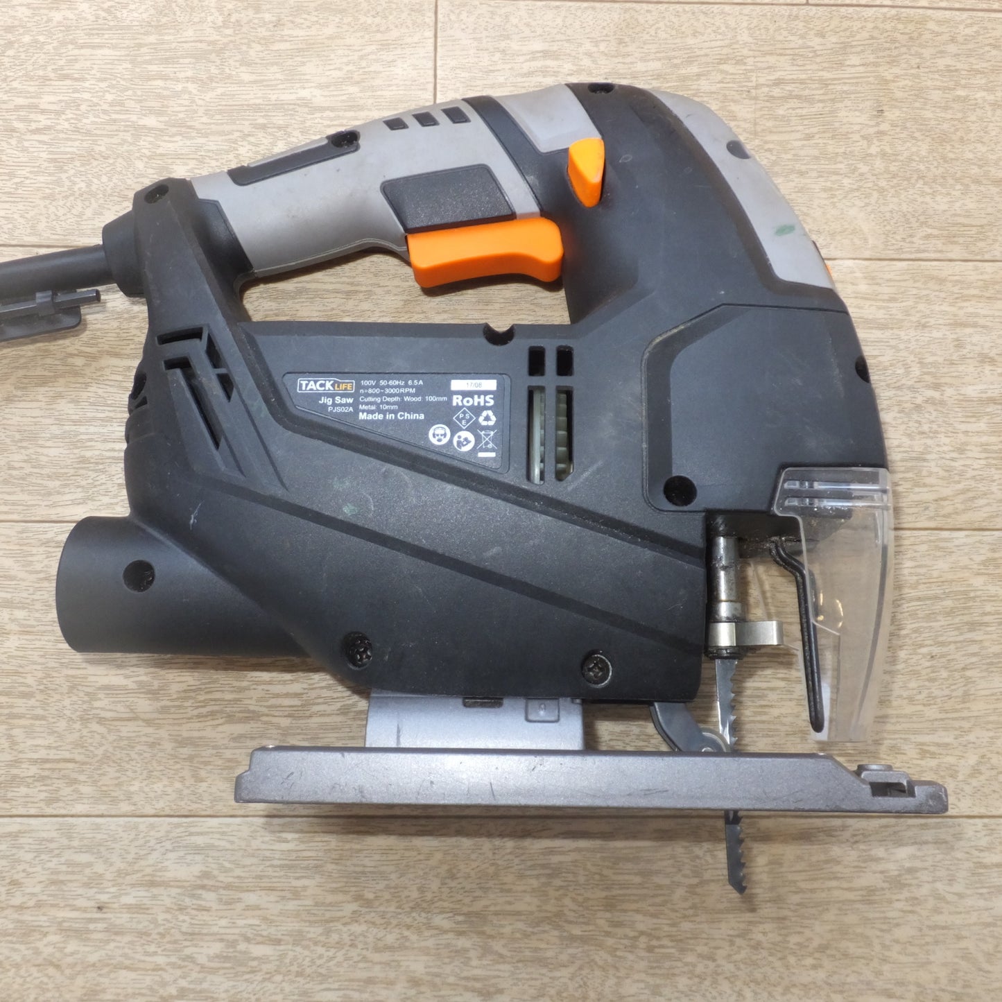 [送料無料] ★タックライフ TACK LIFE ジグソー Jig Saw PJS02A　100V 50-60Hz 6.5A　Wood 100mm Metal 10mm★