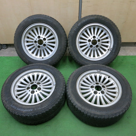 *送料無料* 4本価格★BMW 5シリーズ E39 純正 225/55R16 スタッドレス ミシュラン X-ICE XI2 16インチ PCD120/5H★4070302ナス