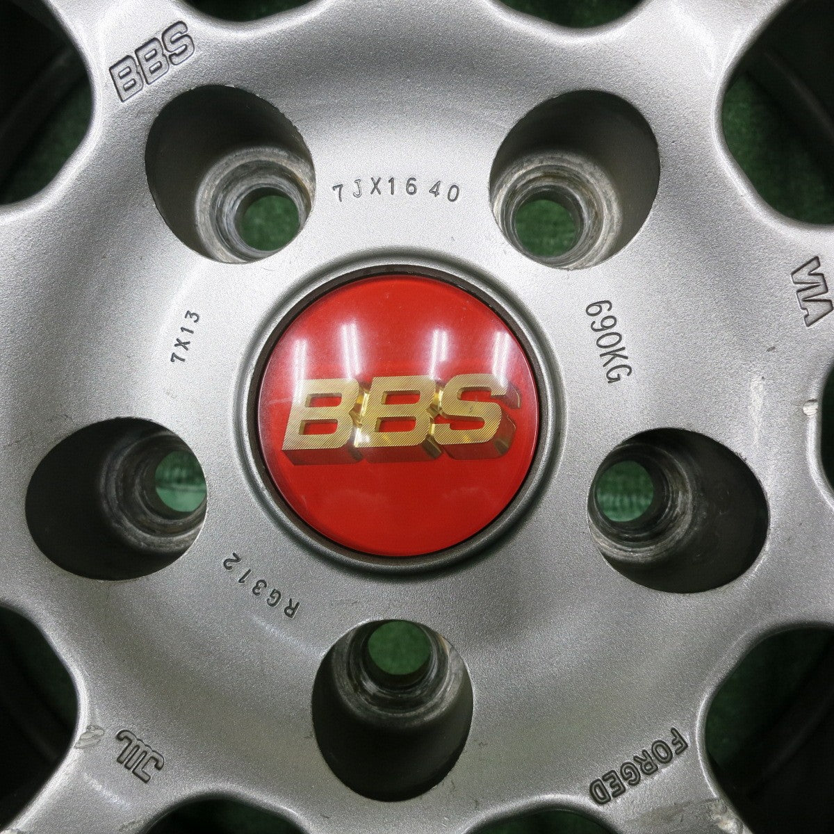 *送料無料* 4本価格！23年★BBS RG312 205/55R16 ブリヂストン ポテンザ RE-71RS 16インチ PCD114.3/5H★4051301NJノ