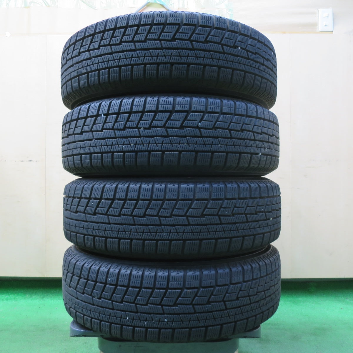 *送料無料* バリ溝！20年！キレイ！9.5分以上★スタッドレス 175/65R15 ヨコハマ アイスガード iG60 ZACK JP-110 MONZA ザック PCD100/4H★4082707イス