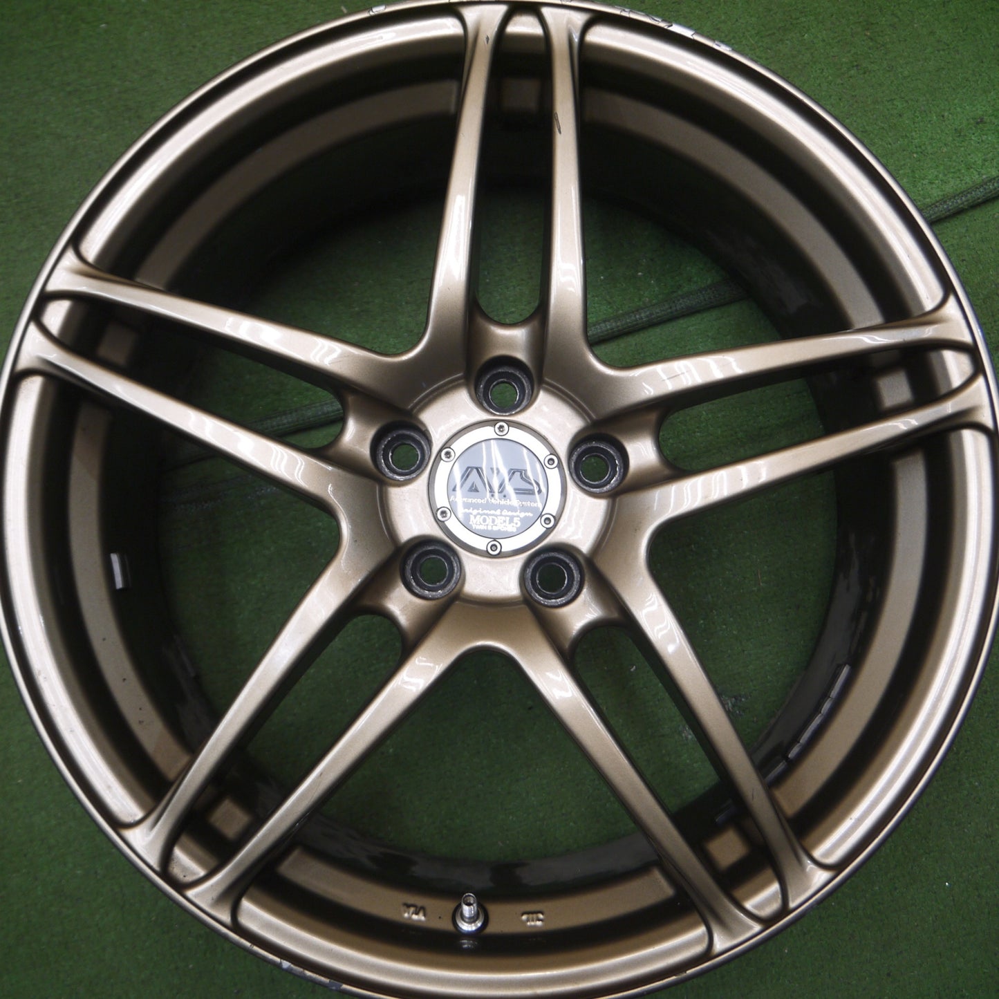 *送料無料* 3本価格★AVS MODEL5 ホイール 17インチ 17×7JJ モデル5 PCD100/5H★4052405Hホ