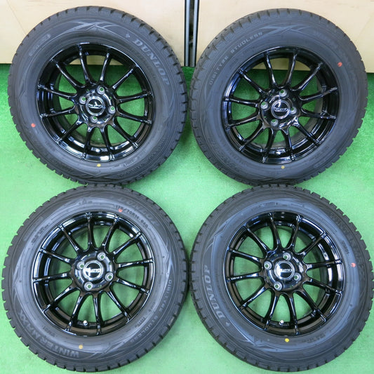 *送料無料* 超バリ溝！キレイ！ほぼ10分★スタッドレス 175/70R14 ダンロップ ウインターマックス WM01 DILETTO ディレット PCD100/4H★4040208イス