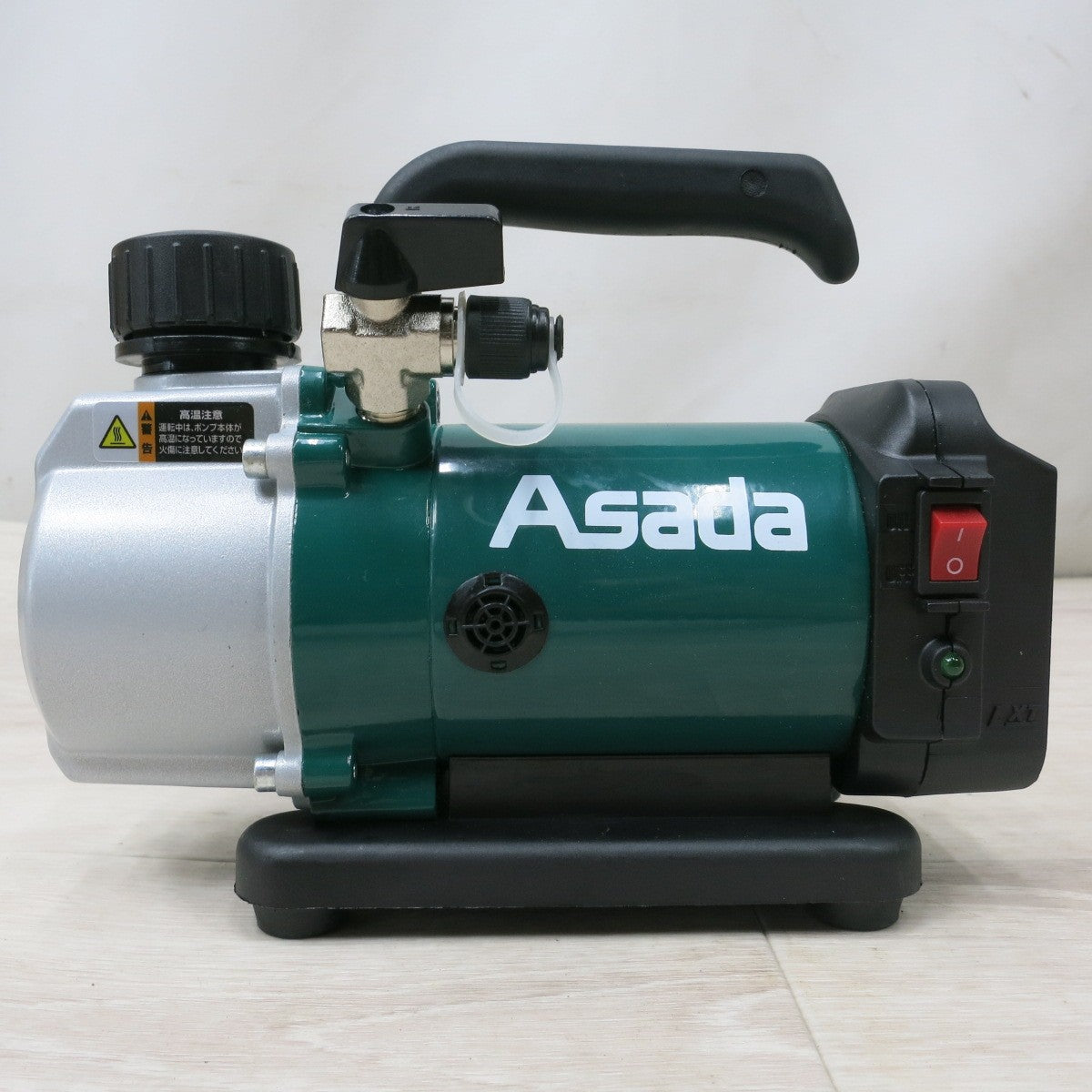 [送料無料] 美品◆Asada アサダ 充電式 真空ポンプ 1.5CFM-B 20Pa マキタ 18V バッテリー付き 電動工具◆