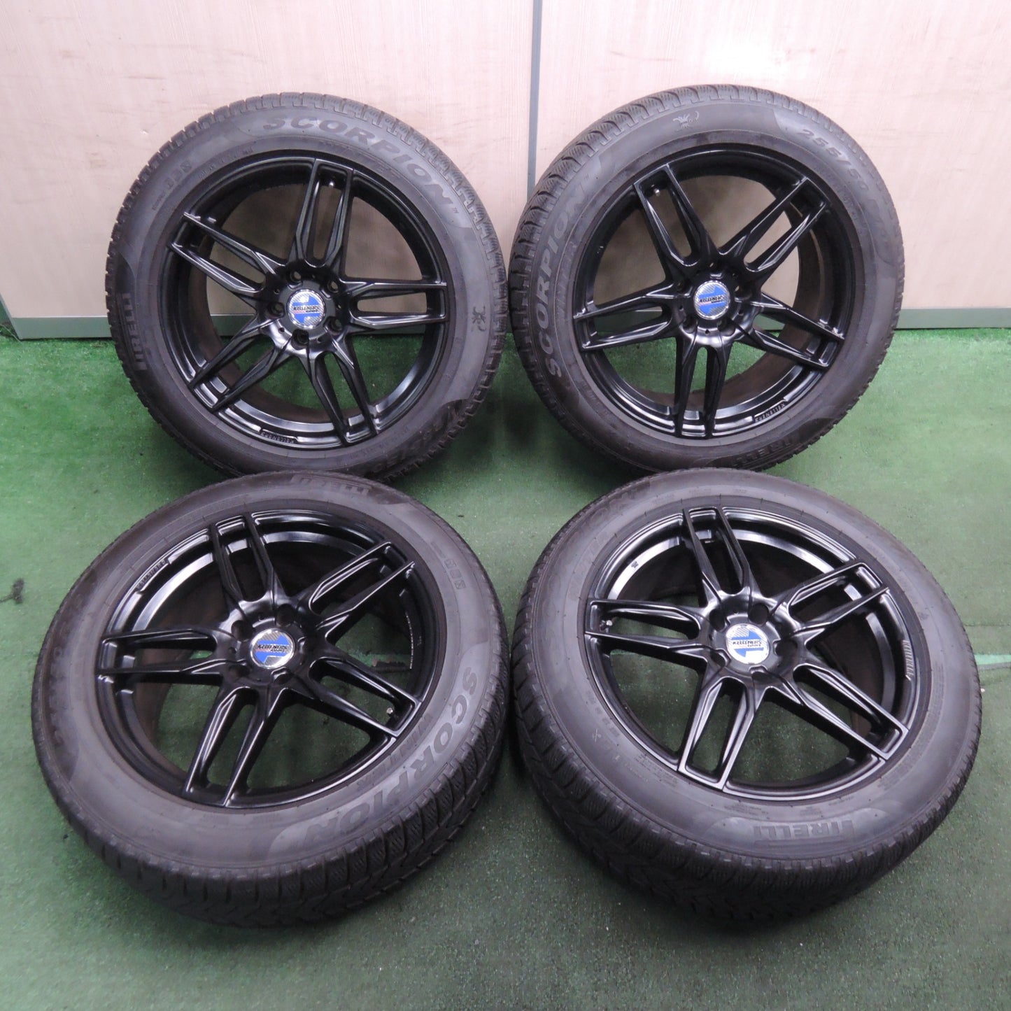 *送料無料* キレイ★BMW等 KELLENERS Sport 255/50R19 スタッドレス ピレリ スコーピオン ウインター ケレナーズ スポーツ 19インチ PCD120/5H★4041601TNス