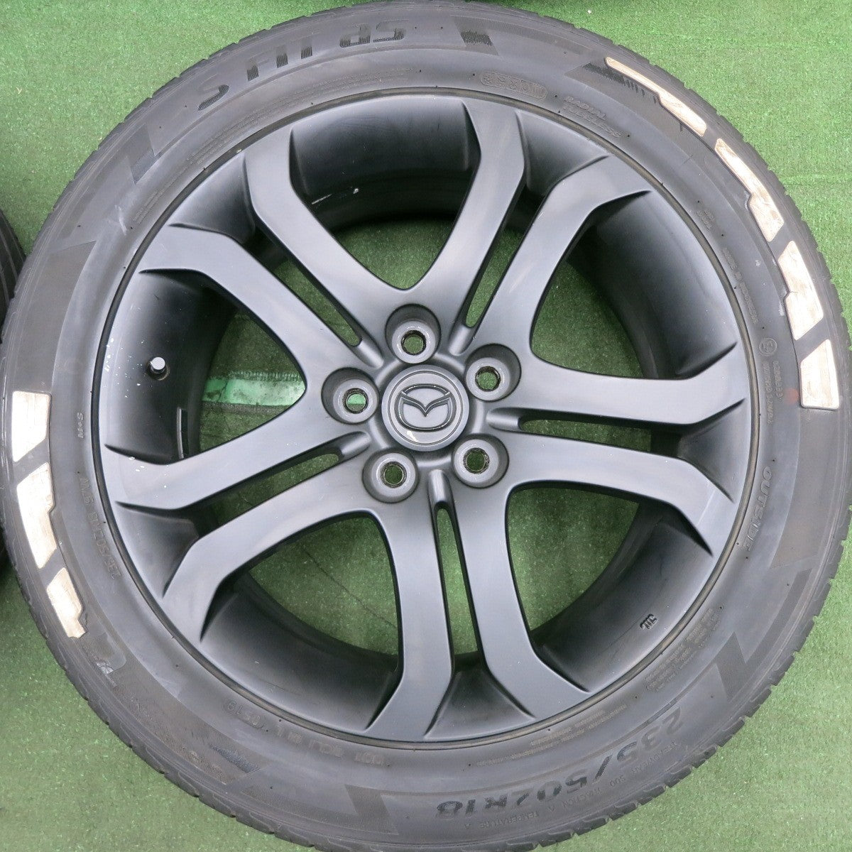 *送料無料* 4本価格★マツダ MPV 純正 235/50R18 ラウフェン s FIT as 18インチ PCD114.3/5H★4060203HAノ