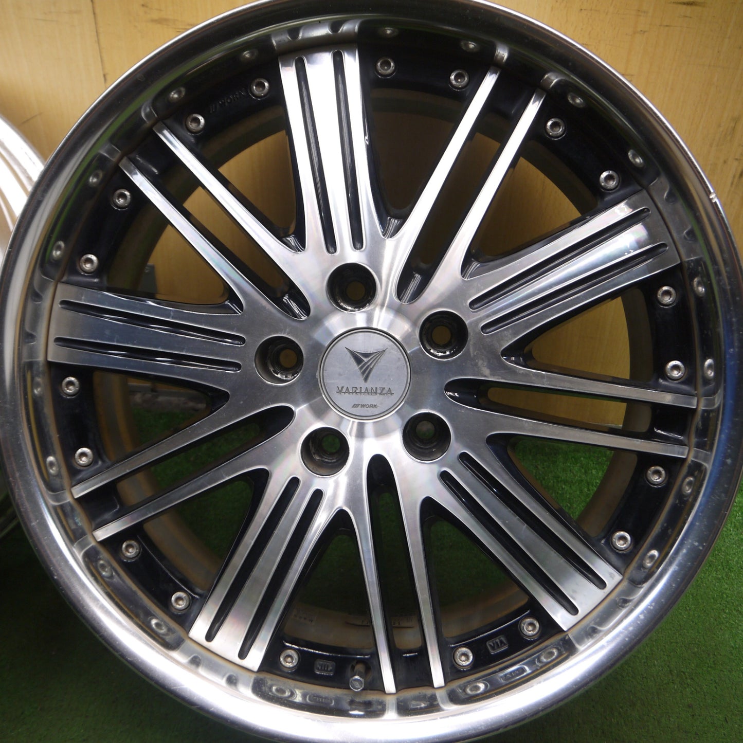 *送料無料* 4本価格★WORK VARIANZA VRF ワーク ヴァリアンツァ 18インチ ホイール 18×7.5JJ PCD114.3/5H★4051013Hホ