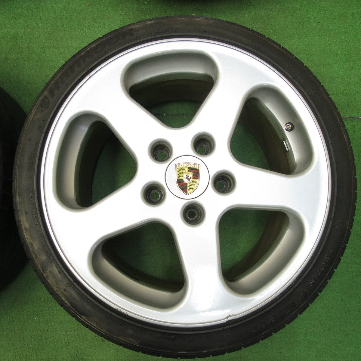 [送料無料] 4本価格★ポルシェ 等 O・Z RUF 235/40R18 265/35R18 ATR SPORT アキレス ハンコック ベンタス V12 evo 18インチ PCD130/5H★4112701イノ