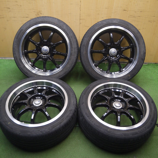 *送料無料* 4本価格★RAYS gram LIGHTS 57Gainer 215/45R17 ラウフェン S FIT EQ レイズ グラムライツ 17インチ PCD100/4H★4042312Hノ