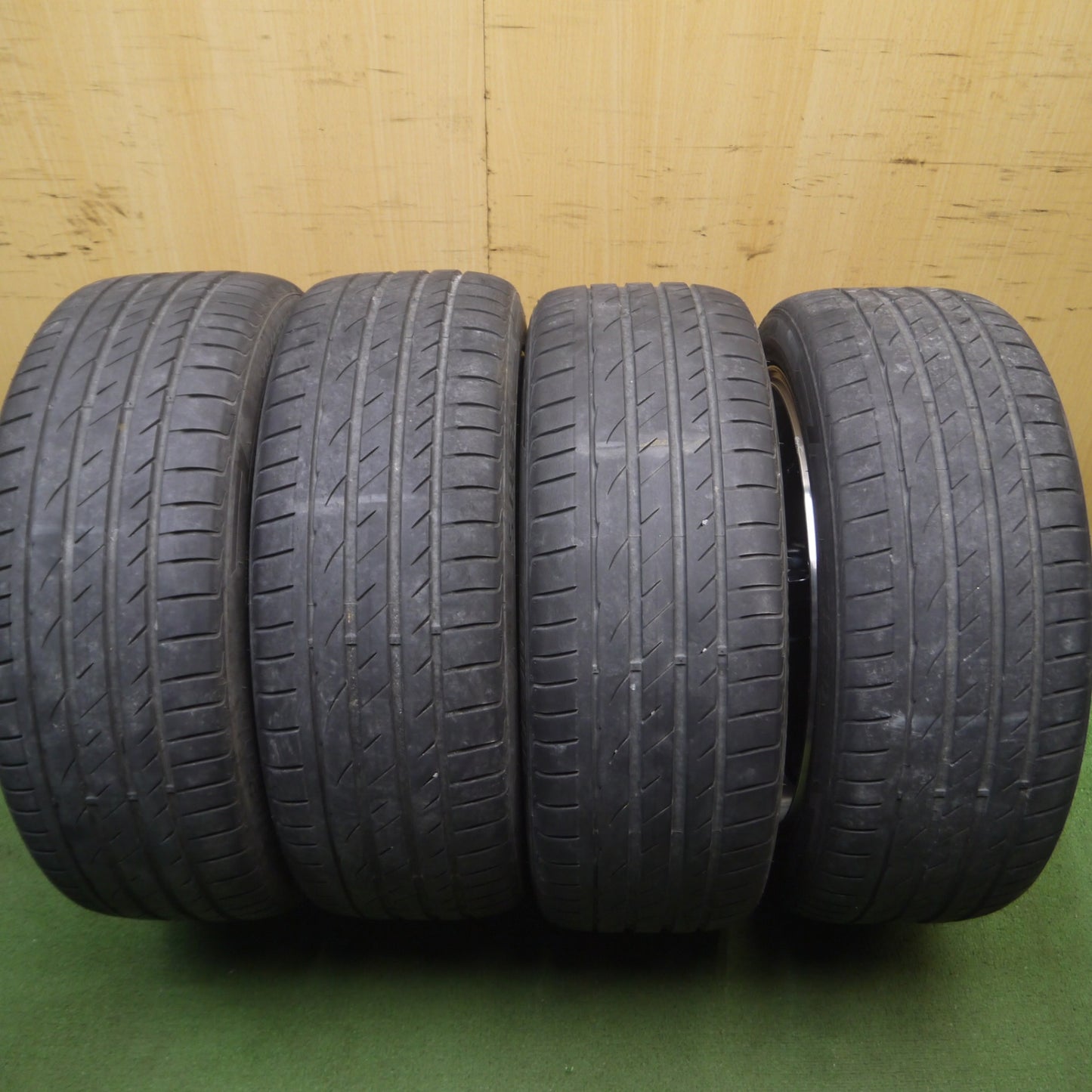 *送料無料* 4本価格★RAYS gram LIGHTS 57Gainer 215/45R17 ラウフェン S FIT EQ レイズ グラムライツ 17インチ PCD100/4H★4042312Hノ