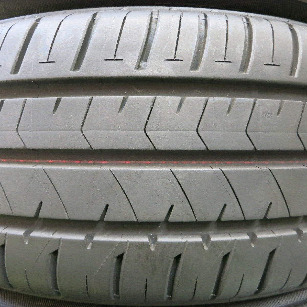 *送料無料* 超バリ溝！21年！キレイ！ほぼ10分★トヨタ 50系 エスティマ 純正 215/55R17 ブリヂストン エコピア NH100RV PCD114.3/5H★4052303イノ