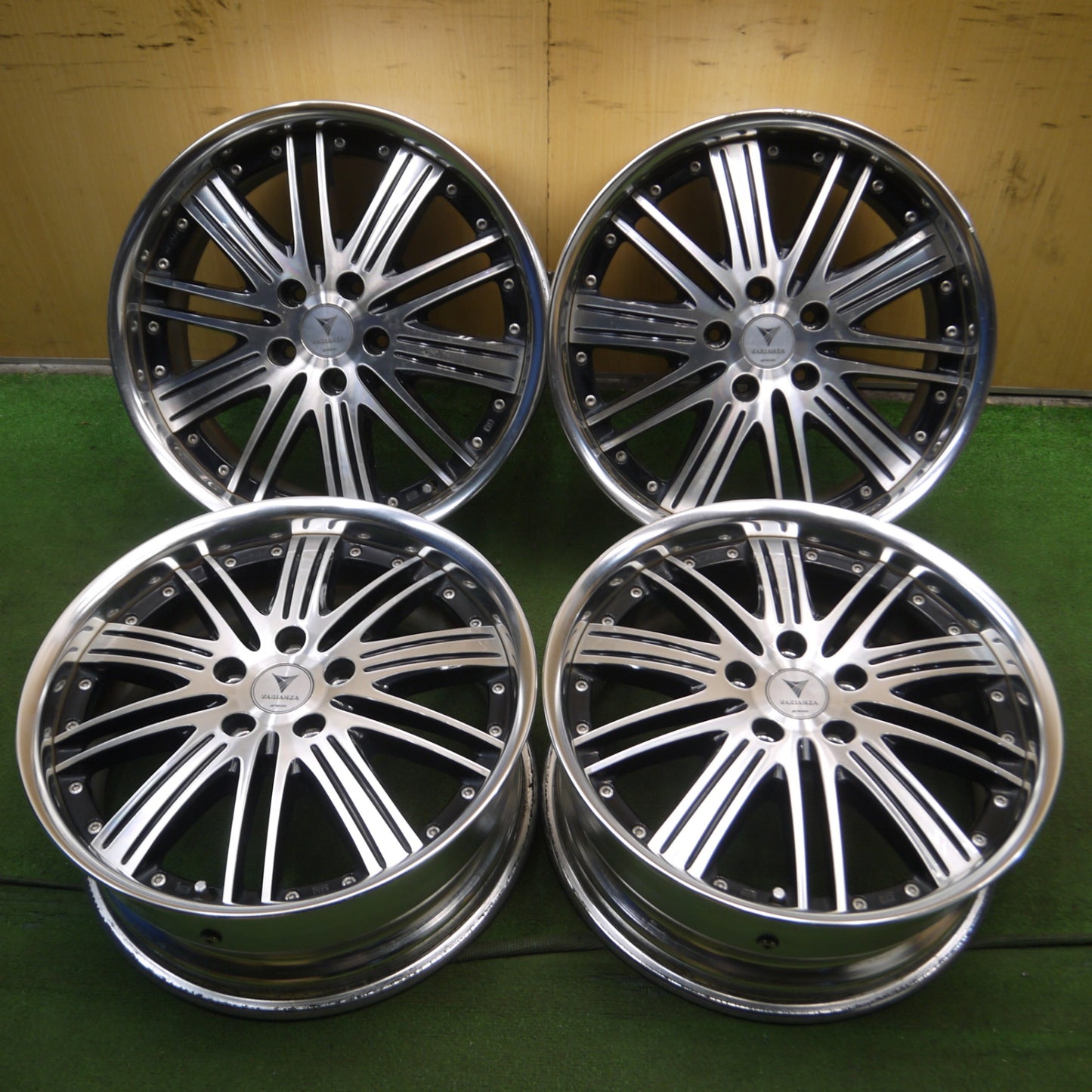 *送料無料* 4本価格★WORK VARIANZA VRF ワーク ヴァリアンツァ 18インチ ホイール 18×7.5JJ PCD114.3/5H★4051013Hホ