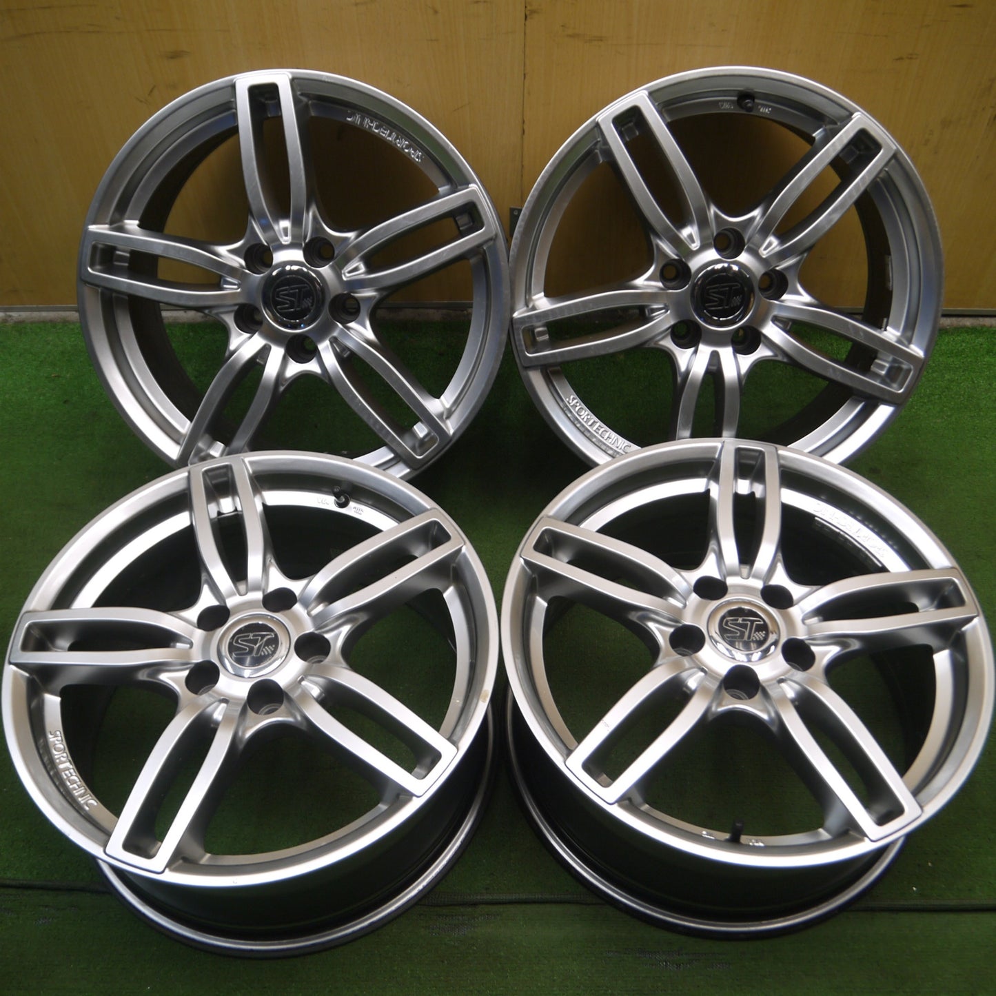 *送料無料* 4本価格★アウディ 等 SPORTECHNIC ホイール 17インチ 17×7.5J スポーツテクニック PCD112/5H★4050806Hホ