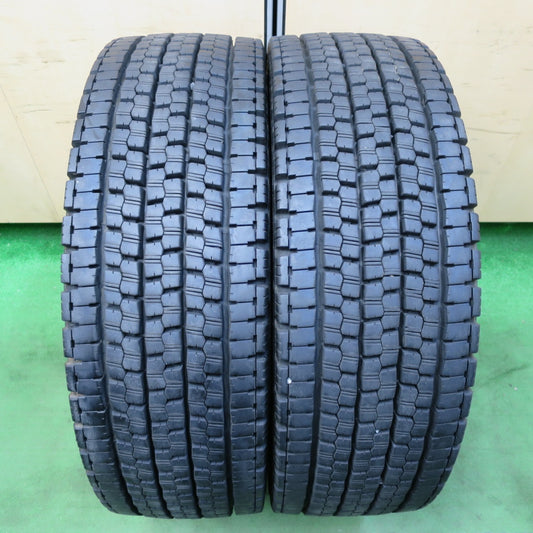 [送料無料] バリ溝！22年！9.5分★トラック タイヤ 245/70R19.5 136/134J スタッドレス ブリヂストン W999 19.5インチ★4102002イスタ