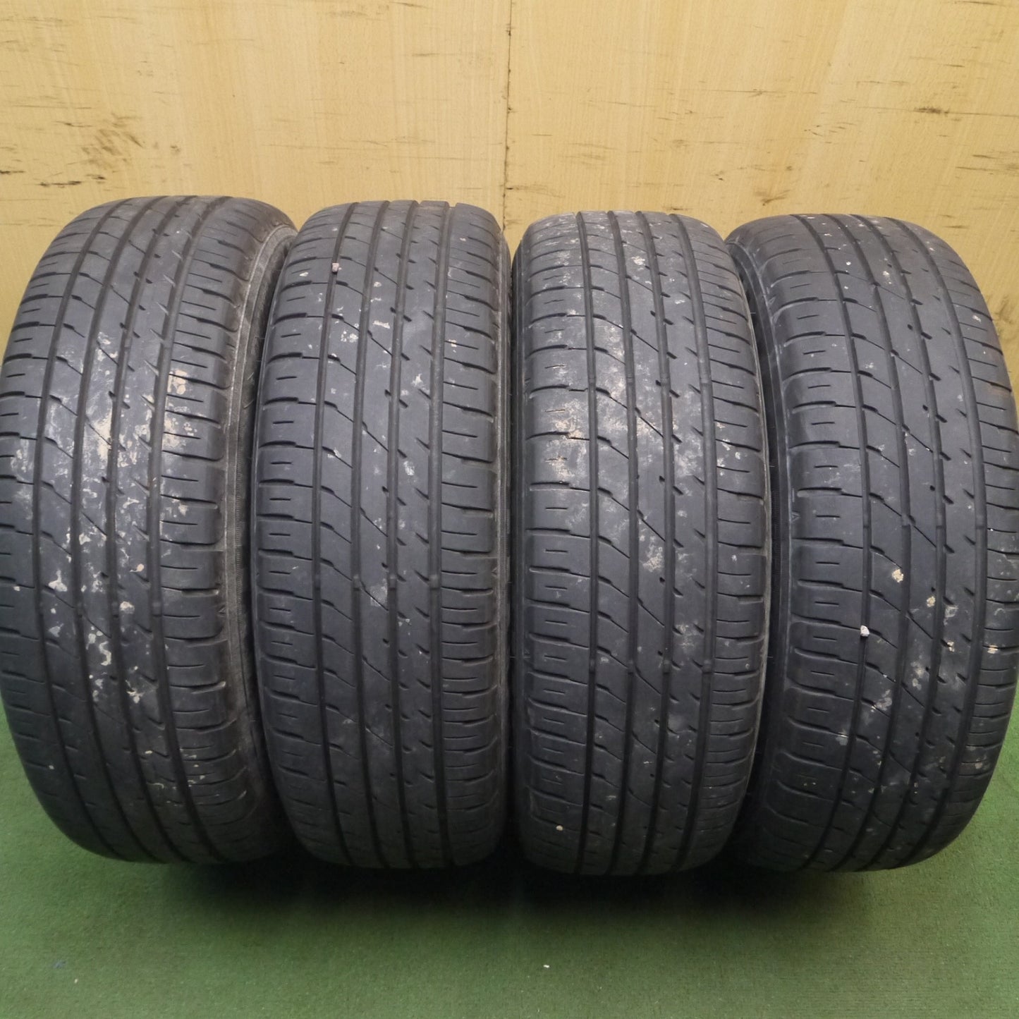 *送料無料* バリ溝！9.5分★日産 セレナ 純正 AUTECH オーテック 195/60R16 ダンロップ エナセーブ RV504 PCD114.3/5H★4052002Hノ