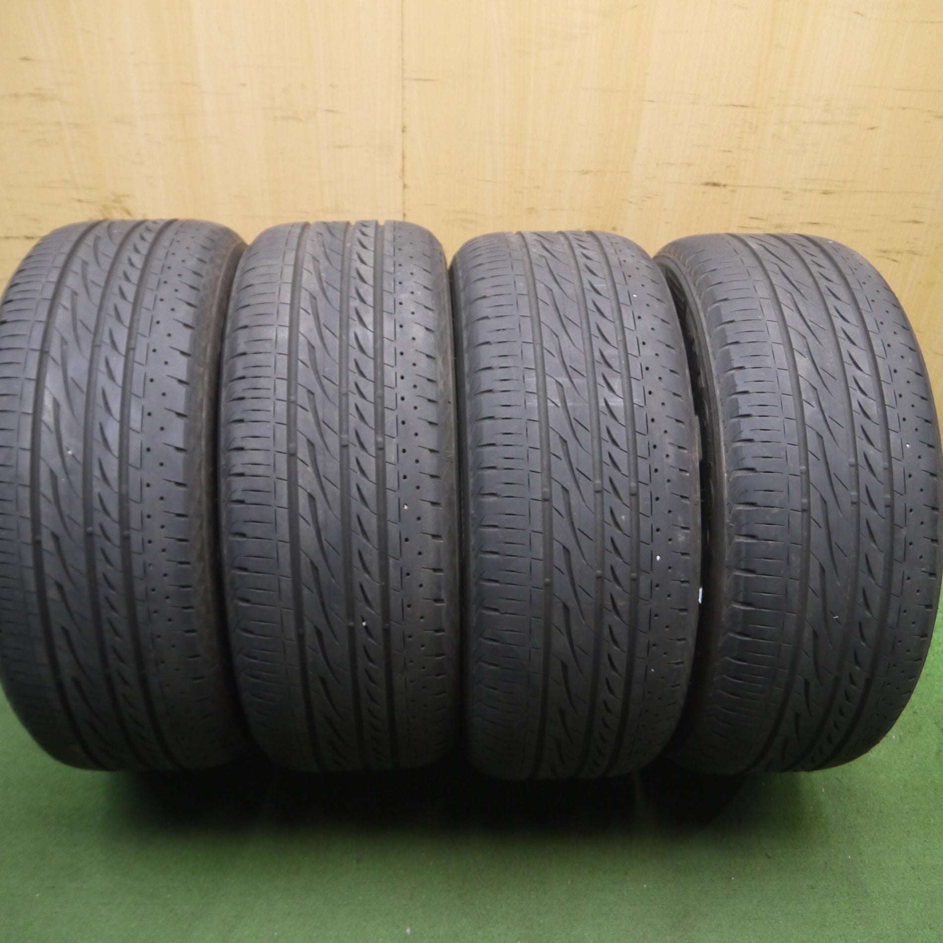 *送料無料* バリ溝！9分★Amistad Grace 225/50R18 ブリヂストン レグノ GRV2 アミスタット 18インチ  PCD114.3/5H★4050110Hノ