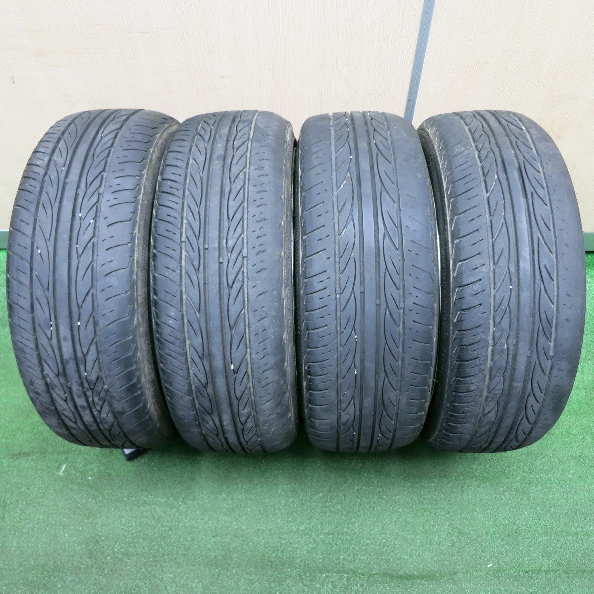 *送料無料* 4本価格★WORK Euloline 165/45R15 ハンコック ベンタス V8 RS ワーク ユーロライン 15インチ PCD100/4H /5H マルチ★4041707TNノ