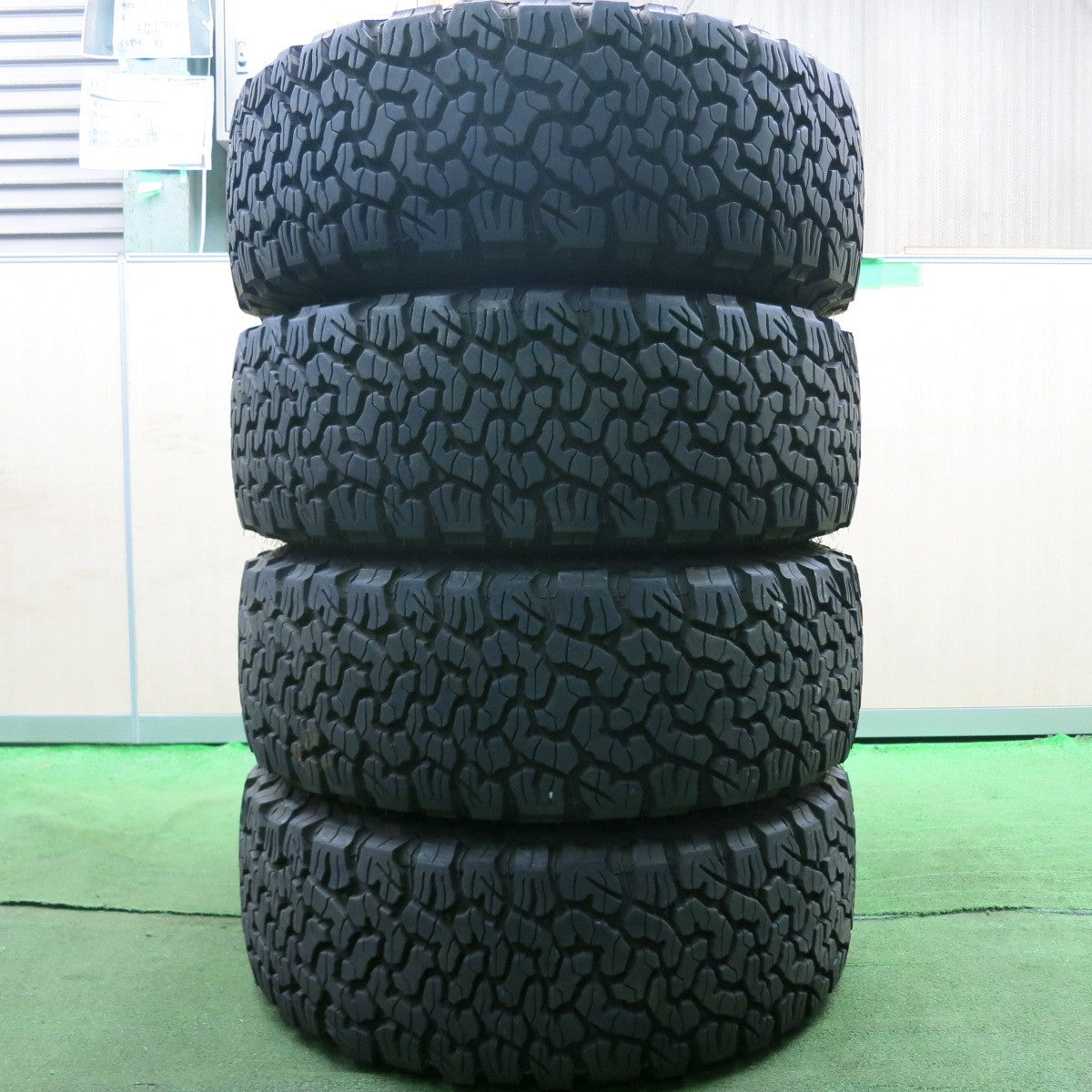 *送料無料* バリ溝！21年！綺麗！9.5分★RAYS TEAM DAYTONA M9 265/65R17 120/117S BFグッドリッチ All-Terrain T/A KO2 レイズ デイトナ PCD139.7/6H★4071102HAノ