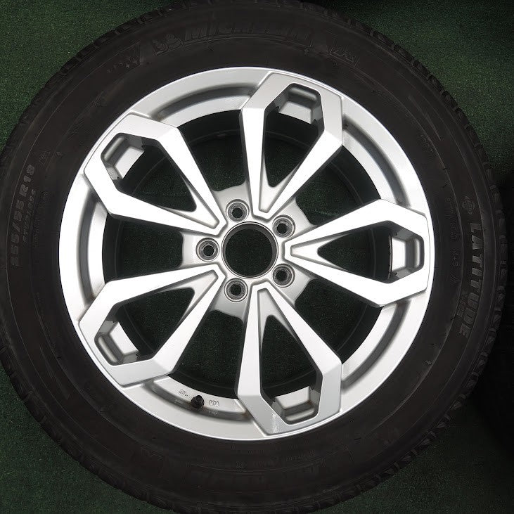 *送料無料* キレイ★255/55R18 スタッドレス AGA TAS ミシュラン LATITUDE X-ICE XI2 18インチ PCD112/5H★3112406TNス