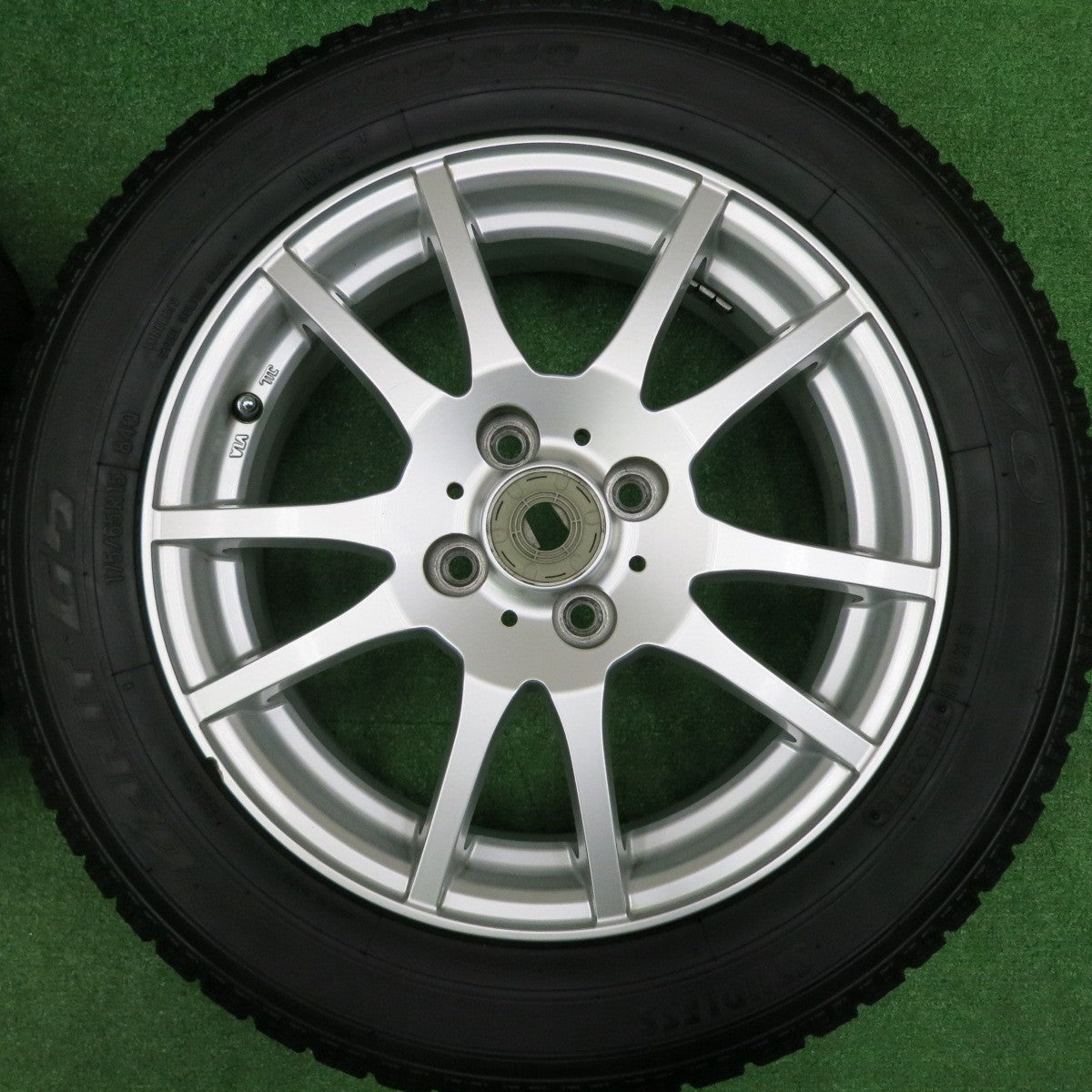 [送料無料] バリ溝！キレイ！8.5分★スタッドレス 175/65R15 トーヨー ガリット G5 GMach 15インチ PCD100/4H★4100505HAス