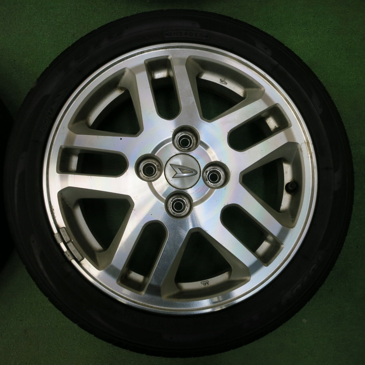 *送料無料* 4本価格★ダイハツ ムーヴ カスタム 純正 165/55R15 トーヨー DRB 15インチ PCD100/4H★4041809イノ