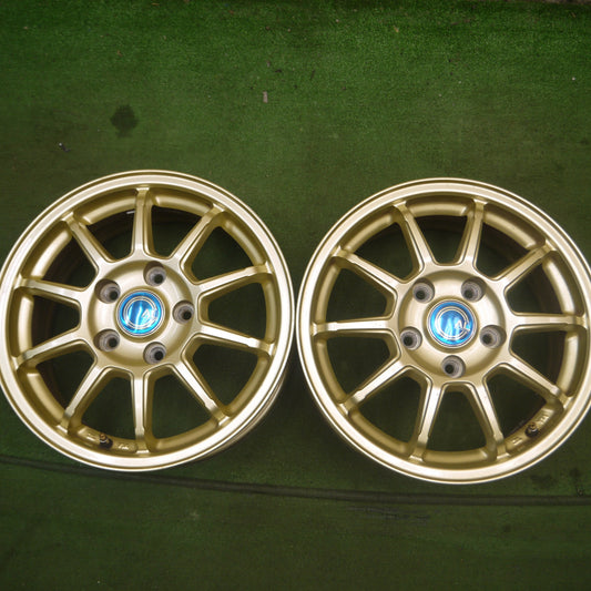 *送料無料* キレイ★AL LIGHT WEIGHT WHEEL ライト ウェイト ホイール 15インチ 15×6J PCD114.3/5H★4071908Hホ