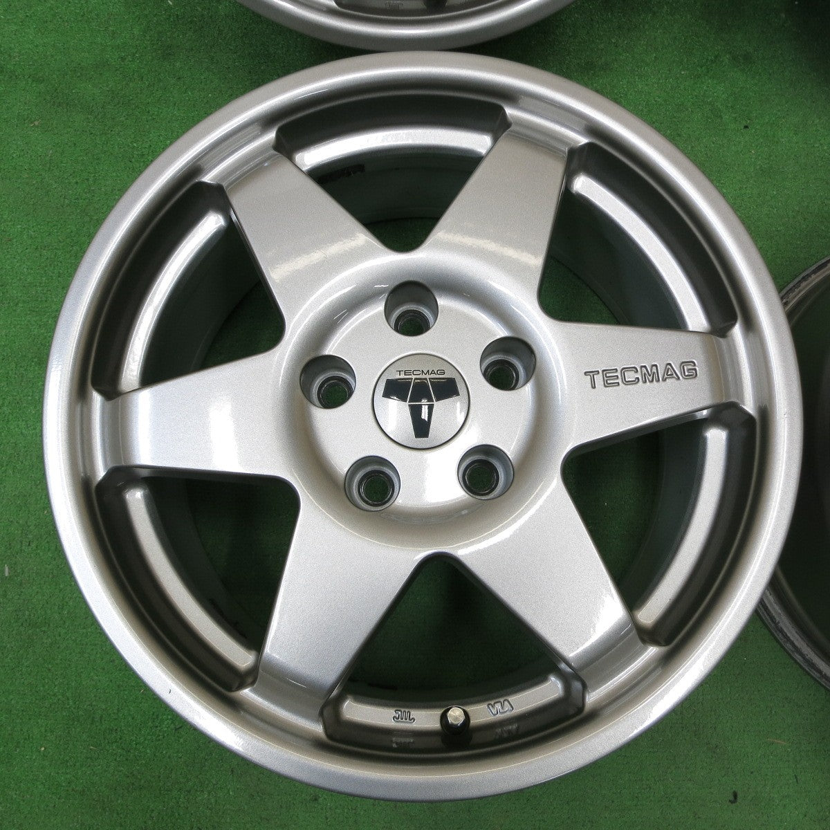 *送料無料* キレイ★ベンツ 等 TECMAG TARGA テクマグ タルガ ホイール 16インチ 16×7.5J PCD112/5H★4082705ナホ