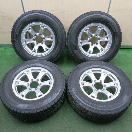 *送料無料* バリ溝！9.5分★KEELER 265/65R17 スタッドレス ダンロップ グラントレック SJ7 キーラー 17インチ PCD139.7/6H★4060202HAス