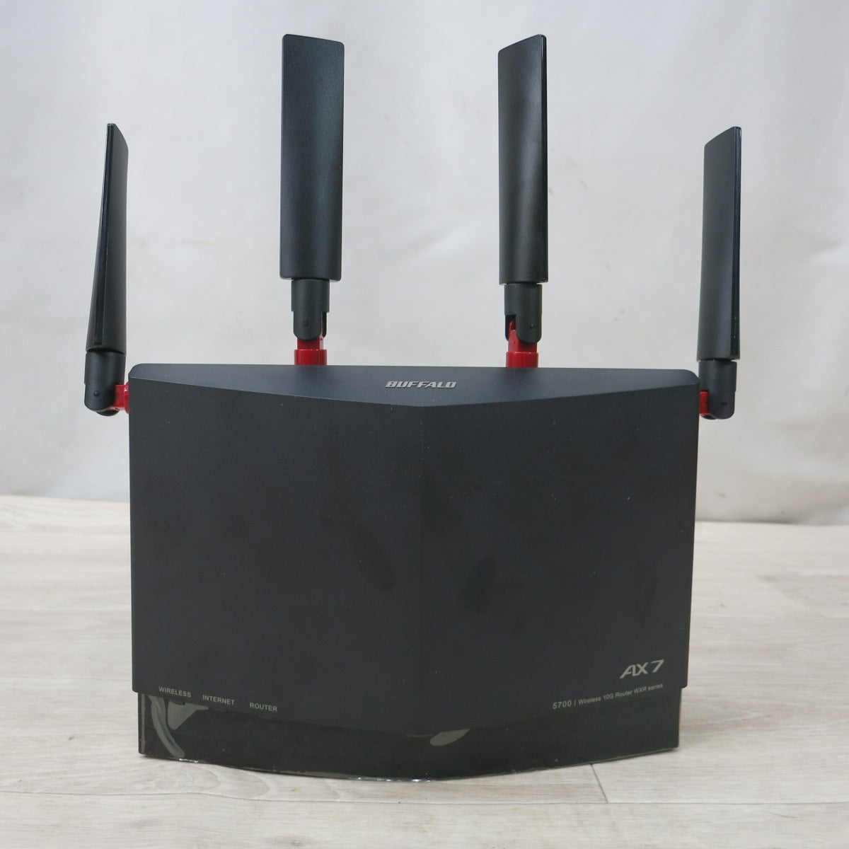 [送料無料] 美品◆BUFFALO Wi-Fi 無線 ルーター Air Station WXR-5700AX7P Wi-Fi6 WIFI 親機 バッファロー 箱有り◆