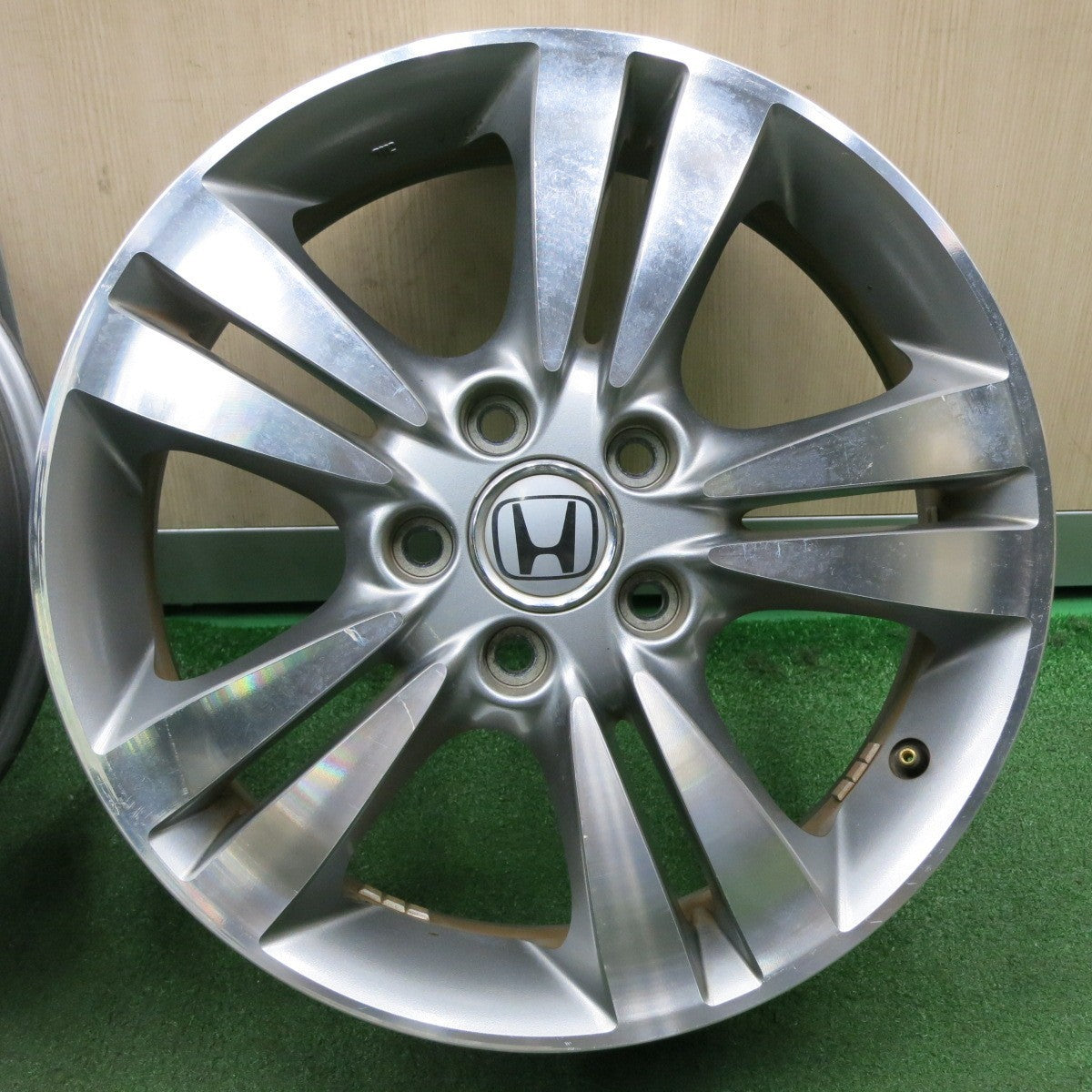 *送料無料* 4本価格★ホンダ ストリーム RSZ 純正 ホイール 17インチ 17×6J PCD114.3/5H★4061701NJホ