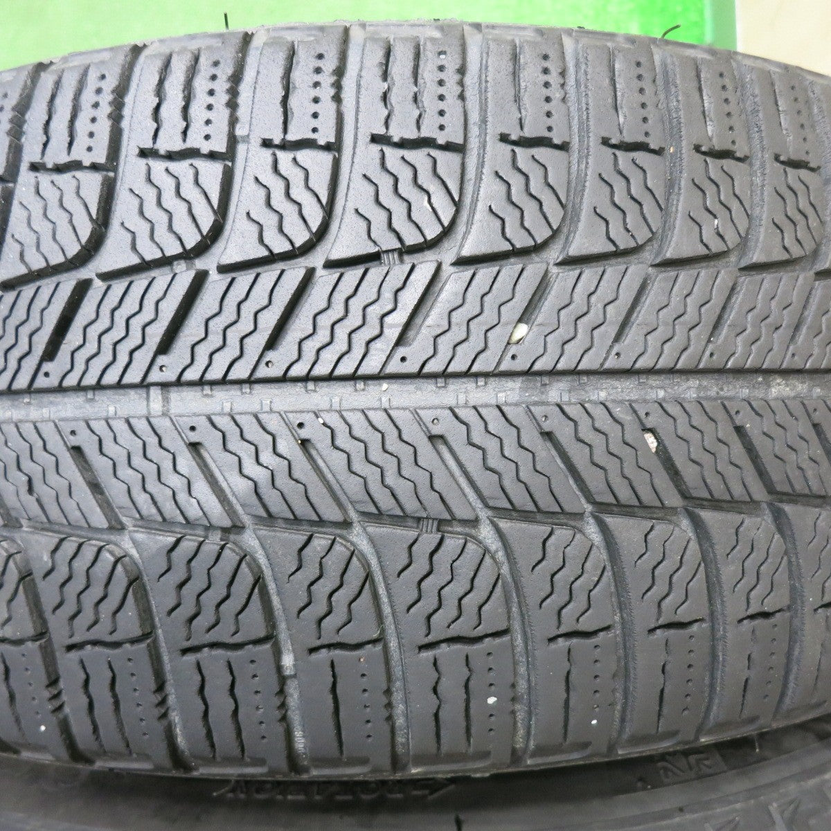 [送料無料] キレイ★ボルボ V40 純正 205/55R16 スタッドレス ミシュラン X-ICE3+ 16インチ PCD108/5H★4122001NJス