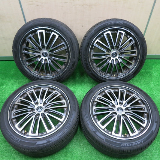 *送料無料* バリ溝！9.5分★215/45R17 ラウフェン S FIT as WREST ヴァレスト 17インチ PCD114.3/5H★4073002HAノ