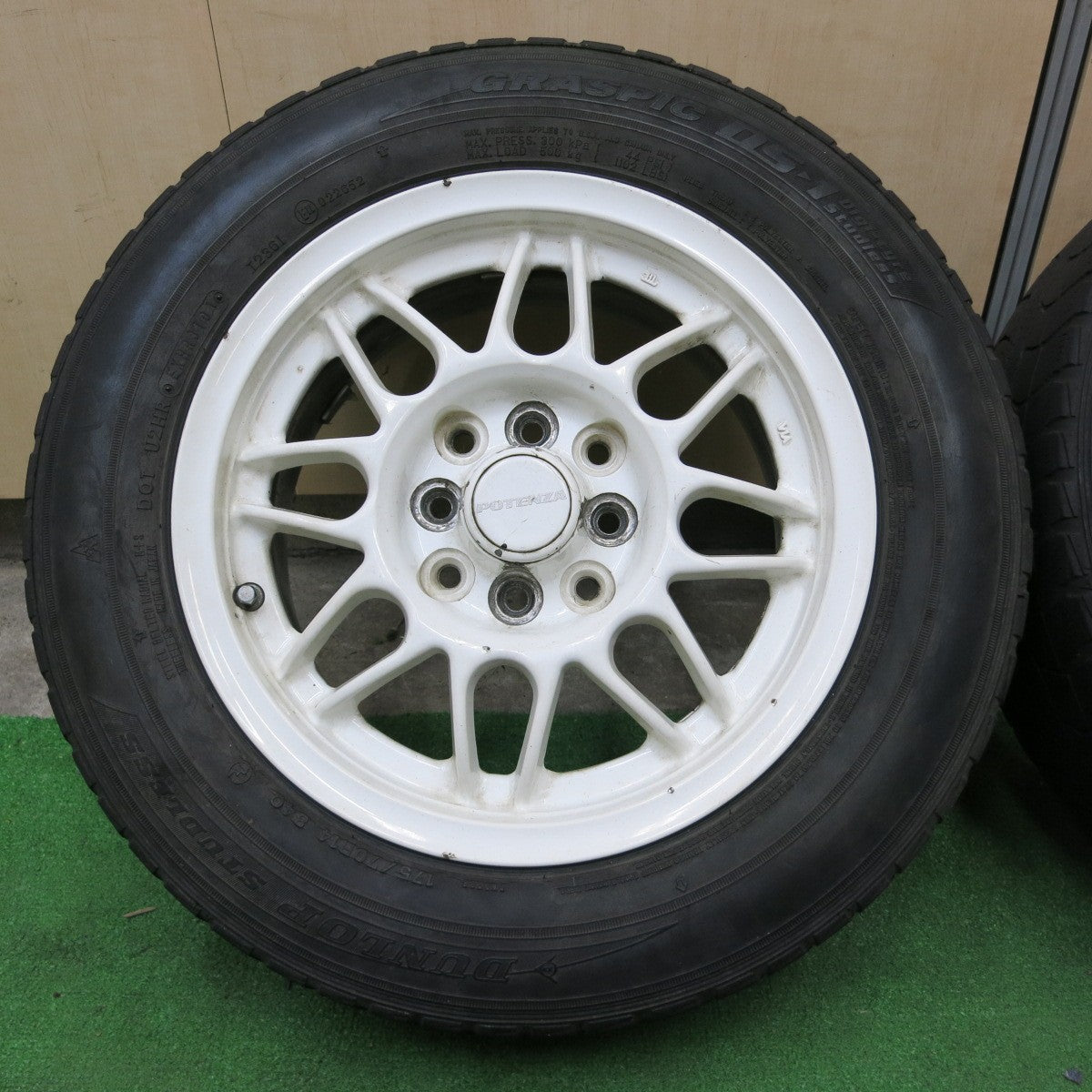 *送料無料* 4本価格★POTENZA 175/70R14 ダンロップ グラスピック DS-1 14インチ ポテンザ PCD100 114.3/4H マルチ★4061806ナノ