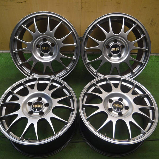 *送料無料* 4本価格★ベンツ 等 BBS RE775 RE877 ホイール 18インチ 18×8J 18×9J PCD112/5H★4070805Hホ