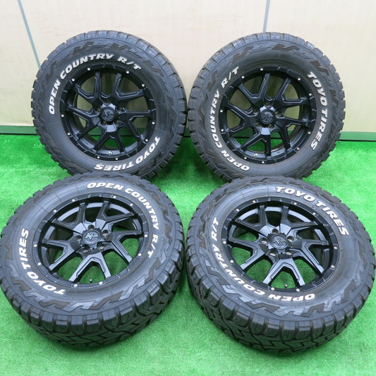 [送料無料] バリ溝！21年！綺麗！9.5分★ナイトロパワー デリンジャー MID 265/65R17 トーヨー OPEN COUNTRY R/T ホワイトレター NITROPOWER PCD114.3/5H★4091202HAノ