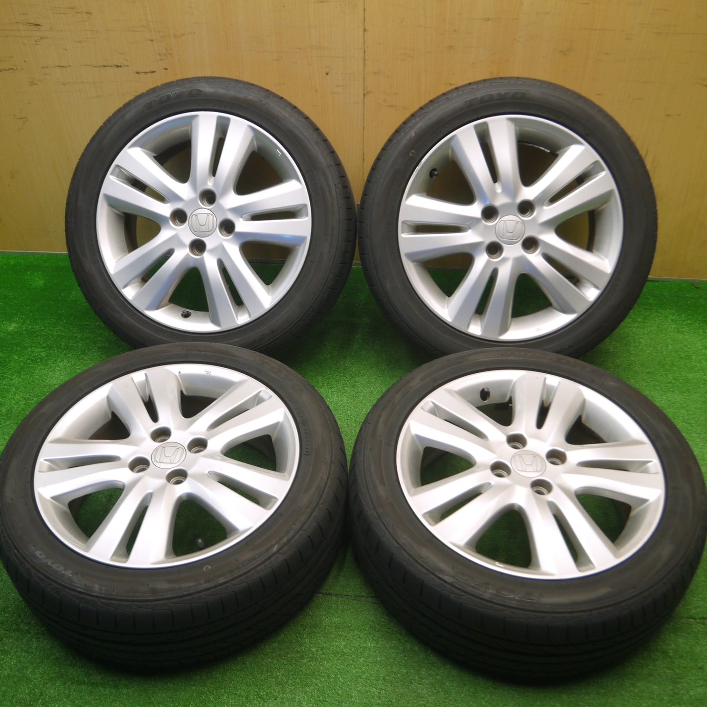 [送料無料] 4本価格★ホンダ GE系 フィット RS 純正 185/55R16 トーヨー DRB 16インチ PCD100/4H★4092005Hノ