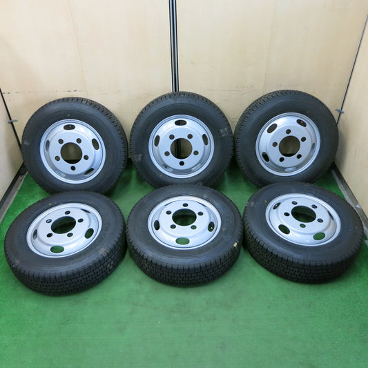 *送料無料* 未使用！22年★トラック タイヤ 205/75R16 113 111N スタッドレス トーヨー デルベックス M935 TKW スチール 116.5-8 PCD203.2/5H★4061506ナス