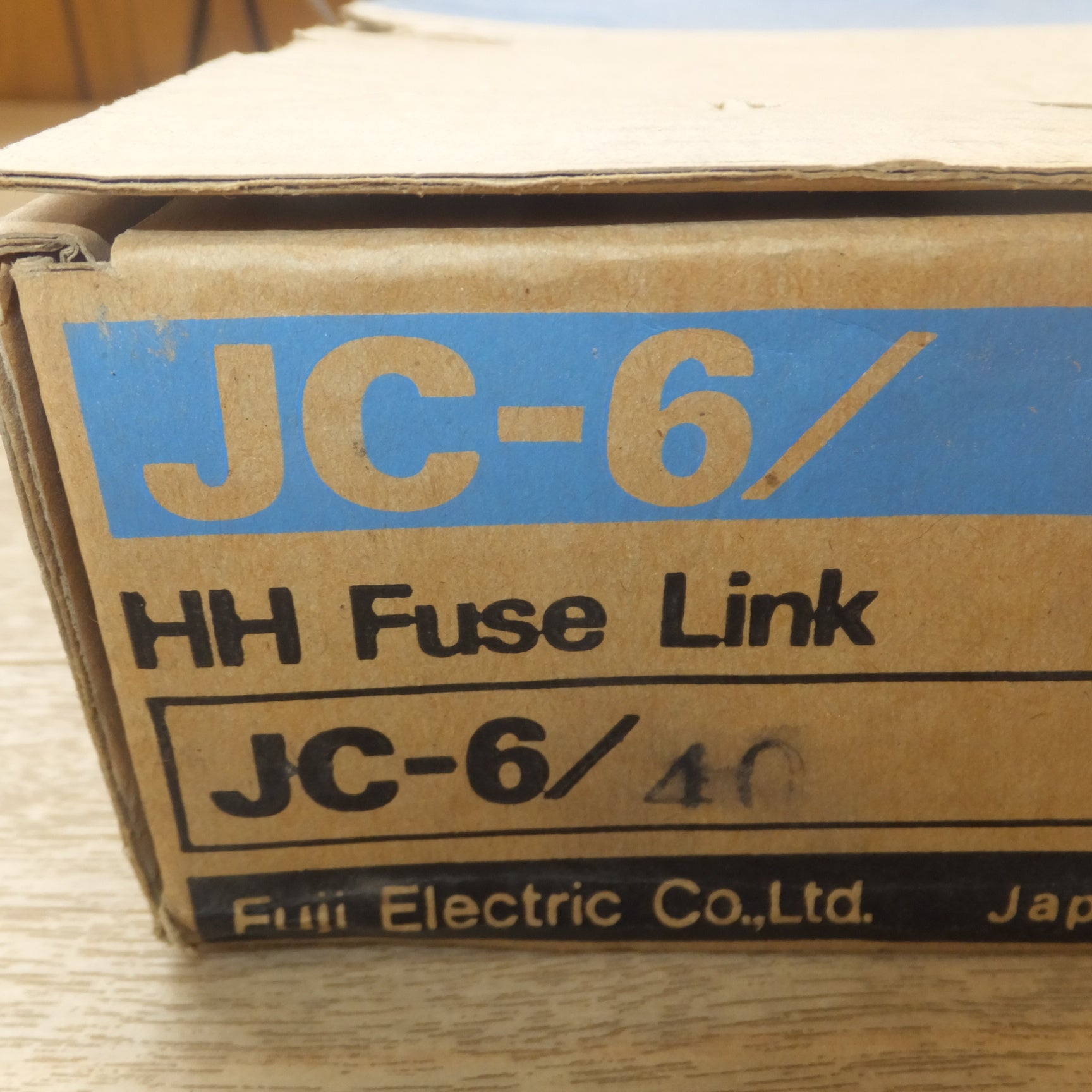 [送料無料] 未使用★富士電機 Fuji 高圧限流ヒューズ JC-6/40 3個入 1箱★