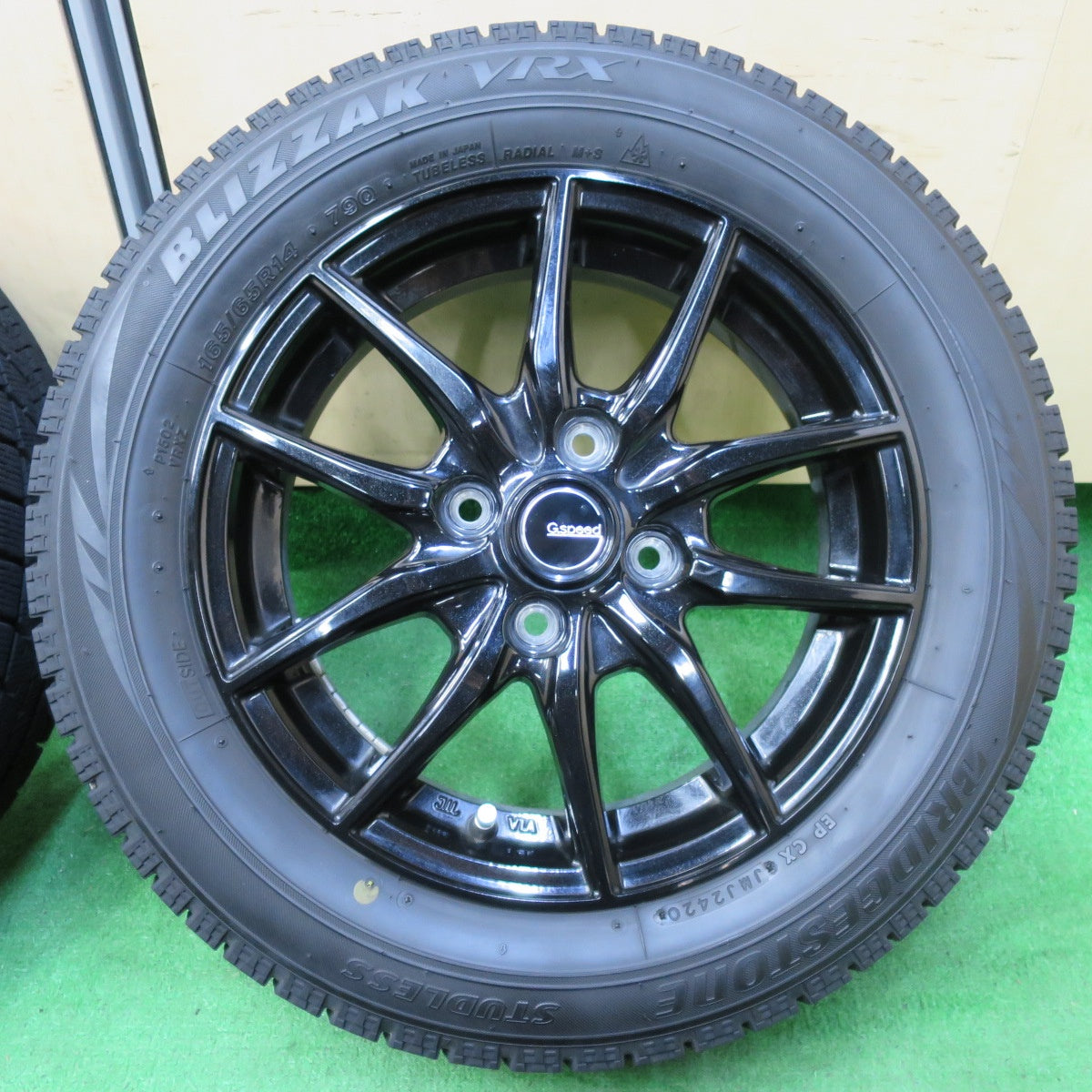 送料無料* キレイ！20年☆スタッドレス G.speed 165/65R14 ブリヂストン ブリザック VRX G.speed Gスピード |  名古屋/岐阜の中古カー用品・工具の買取/販売ならガレージゲット