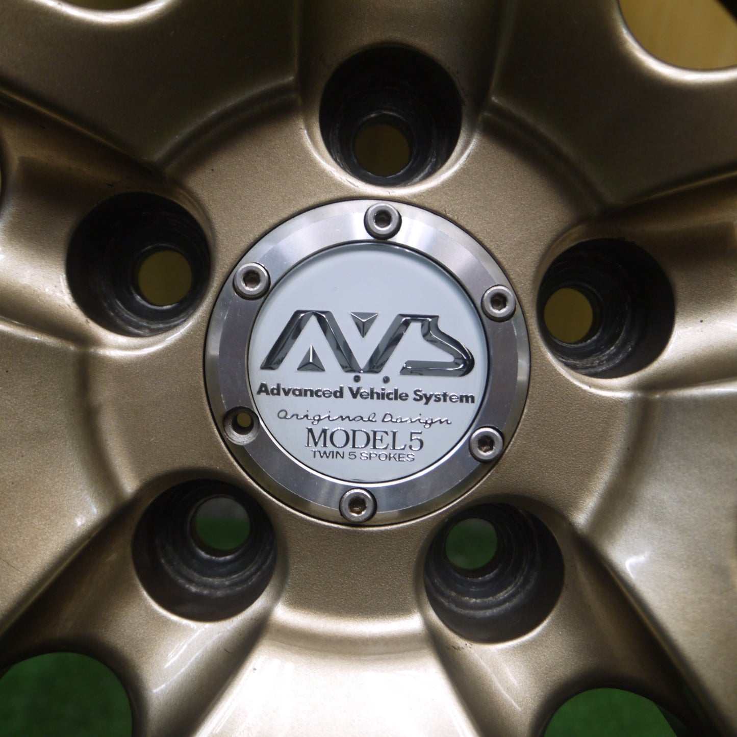 *送料無料* 3本価格★AVS MODEL5 ホイール 17インチ 17×7JJ モデル5 PCD100/5H★4052405Hホ