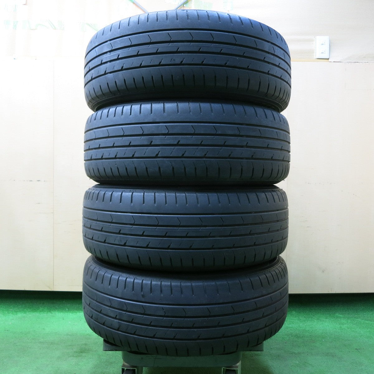 *送料無料* 4本価格★Razee BEST 215/60R17 グッドイヤー イーグル RVF ECO レイジー 17インチ PCD114.3/5H★4050604イノ