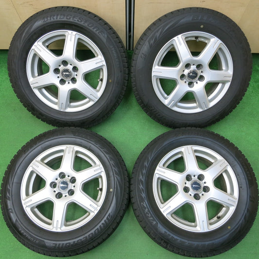 *送料無料* 4本価格！21年★プリウス等 195/65R15 スタッドレス ブリヂストン ブリザック VRX2 TOPRUN トップラン 15インチ PCD100/5H★4042404イス