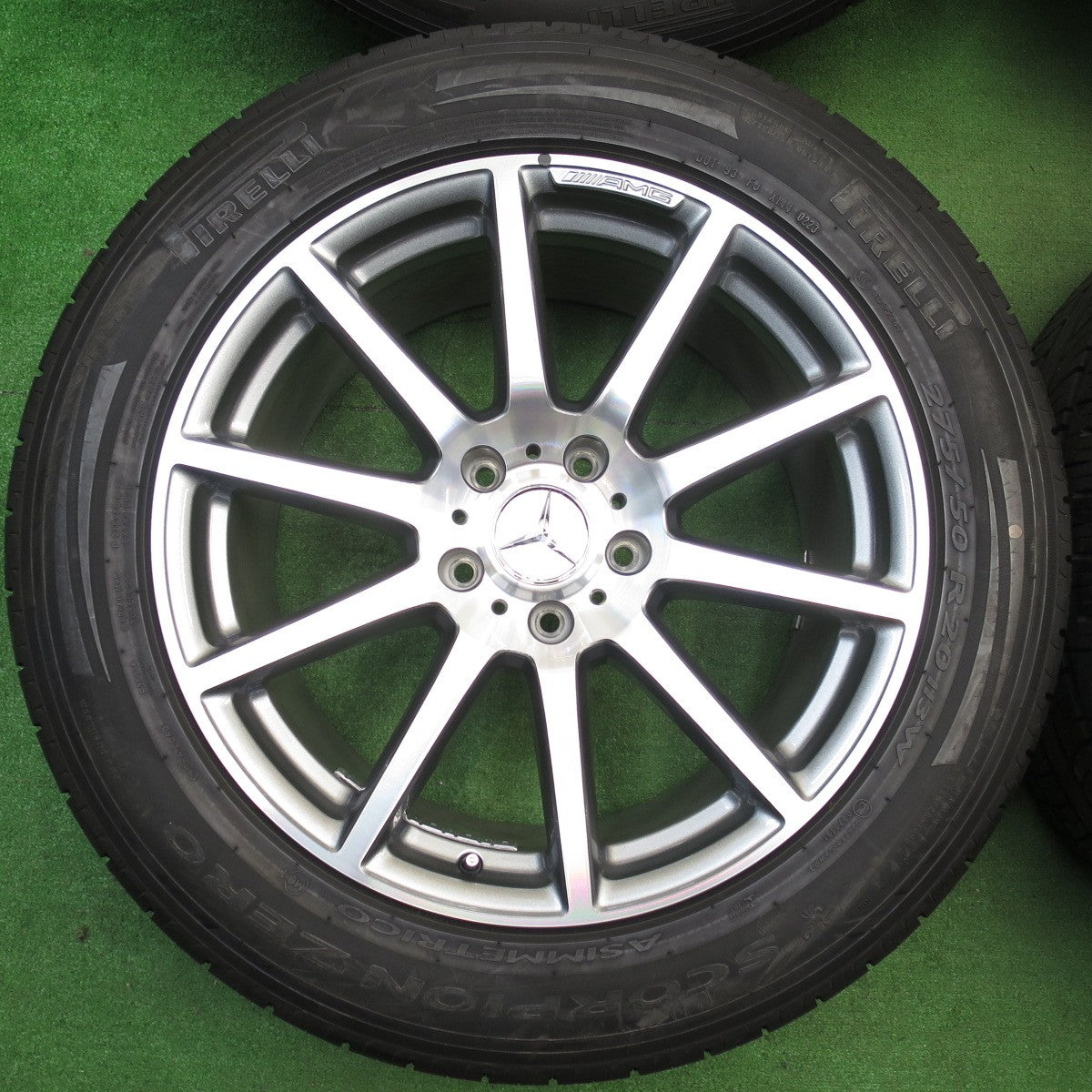 [送料無料] 新車外し！23年★ベンツ W463A Gクラス ゲレンデ G63 純正 AMG 275/50R20 ピレリ スコーピオン ゼロ アシンメトリコ 20インチ PCD130/5H★5040504KKノ