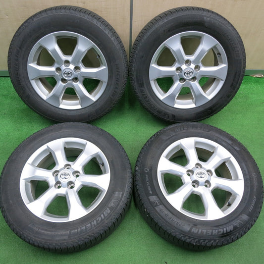 [送料無料] キレイ★トヨタ ヴァンガード 純正 225/65R17 スタッドレス ミシュラン X-ICE3+ 17インチ PCD114.3/5H★4120807TNス